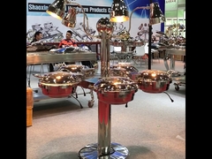 Standard Spinning 5 Chafer Floor Type Catering Equipment